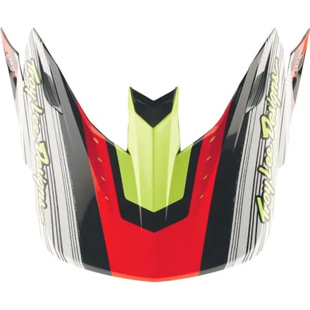Crossmotorhelm vizier met strepen Troy Lee Designs SE5 Composite