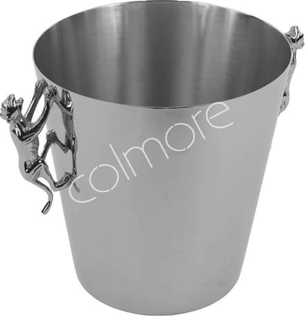 Wijnkoeler - Champagnekoeler - Colmore - Panter handgrepen - 20X20X27cm - Aluminium