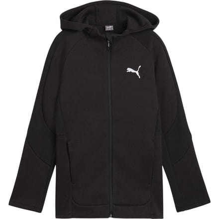 Puma Kinderen Evostripe Full Zip Hoodie (Puma Zwart)