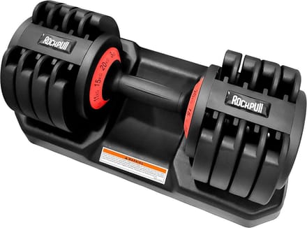 Verstelbare dumbbell 20 kg voor thuistraining met meerdere gewichtcombinaties