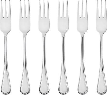 Gense Oxford Taartvork 16,2 cm 6 stuks Glanzend staal