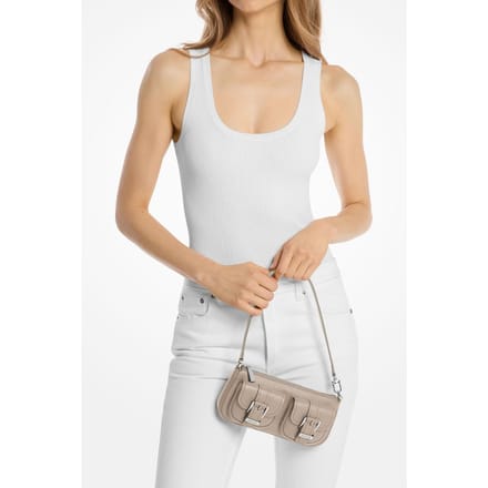 Michael Kors Small Convertible Pouchette Light Sand Taglia: OS | Borse a mano Outlet | Donna | Marrone