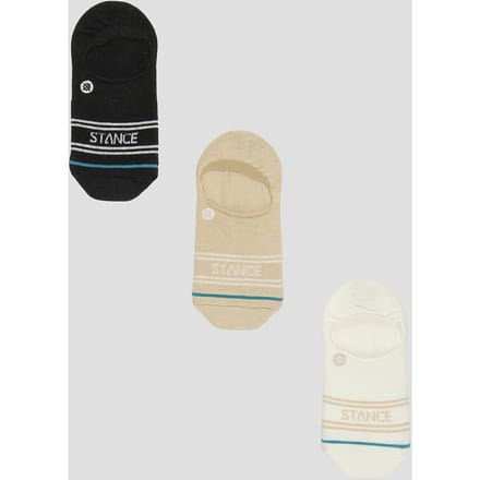 Stance Basic 3 Pack No Show Socks patroon