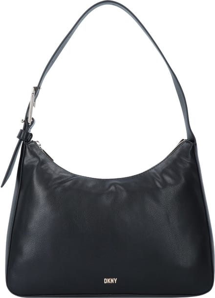 DKNY Schoudertas Handtas Deena Hobo Bag Blk / Gold Zwart