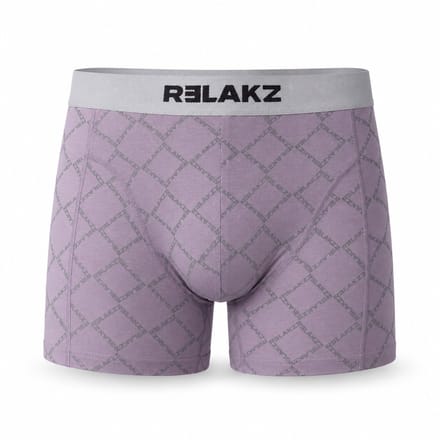 RELAKZ Heren Boxershorts Lenzing Modal 2-pack RZ Ridge Purple M