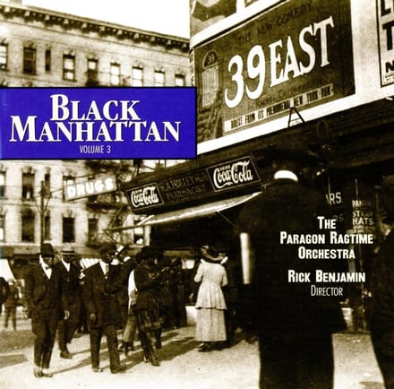 Paragon Ragtime Orchestra, Rick Benjamin - Black Manhattan Volume 3 (CD)