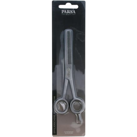 PARSA Thinning scissors in stainless steel.