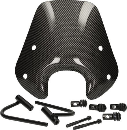 Mezoly Windscherm laag Piaggio Zip 2000 carbon