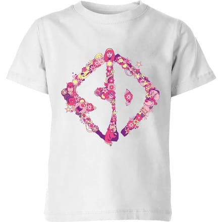 Scooby-Doo Floral Kids' T-Shirt - White - 122/128 (7-8 jaar)