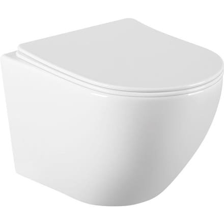 Mexen Lena toiletpot Rimless, wit glans - 3322XX00