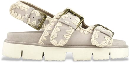 Mou New Bio 02 Sandalen - Dames - Taupe - Maat 36