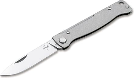 Böker Plus Atlas RVS, stonewash