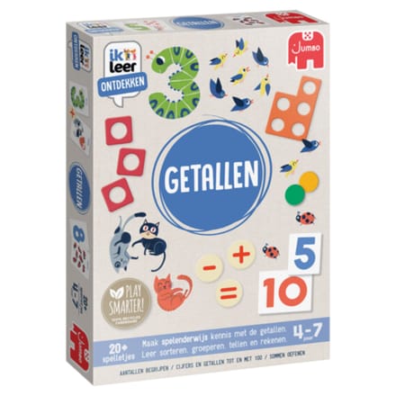 Jumbo - Ik leer ontdekken - Getallen - Educatief spel - Vanaf 4 jaar