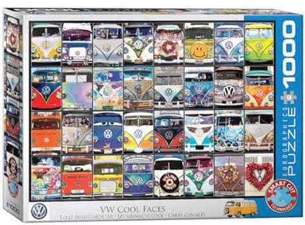 Cool Faces Puzzel van 1000 Stukjes