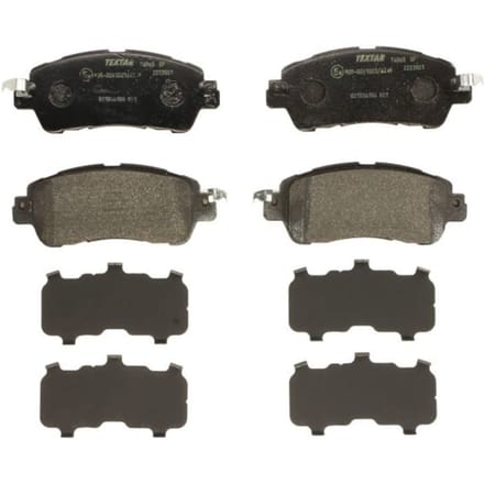 Remblokset TEXTAR 2223501, voor
