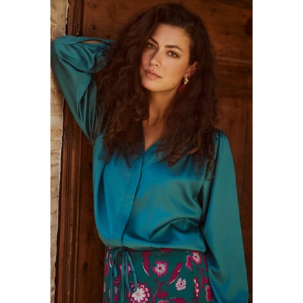 Lofty Manner Blouse dalia esmerald