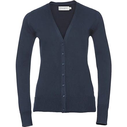 V-hals gebreide cardigan voor dames Russell Athletic