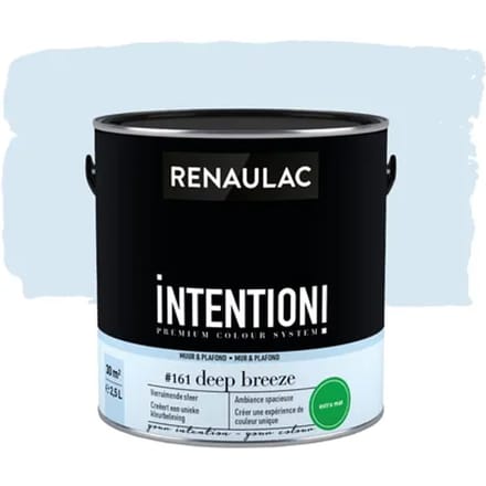 Renaulac Intention Muurverf - Extra Mat - Deep Breeze - 2,5l