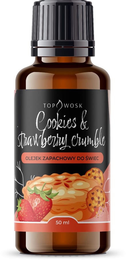 TopWosk - Geurstokjes - Cookies & Aardbeien Crumble - 50 ml