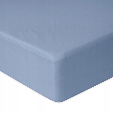 Jersey Hoeslaken met Elastiek 110/120x190/200cm Premium Blauw