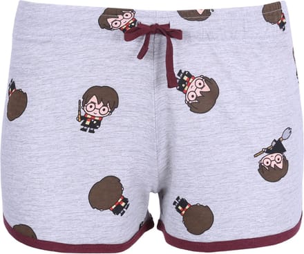Grijze Harry Potter shorts