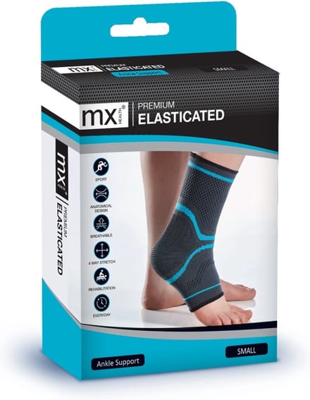 MX Health Premium Ankle Support Elastic - S 1ST
