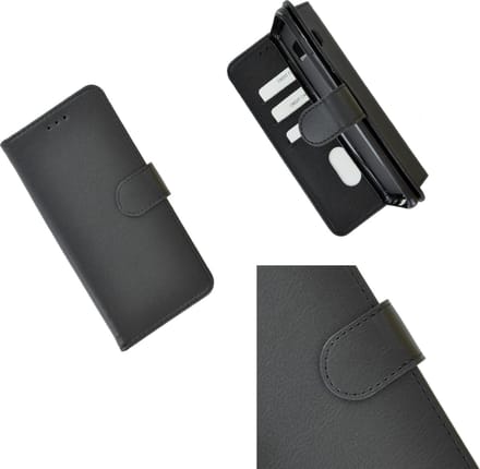Pearlycase Hoes Wallet Book Case Zwart Geschikt voor Apple iPhone 11 Pro