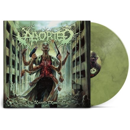 Aborted LP - The necrotic manifesto - voor Geen - standaard