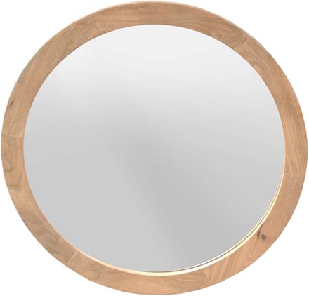 Starfurn Ronde spiegel Dide Naturel Mangohout 60 cm