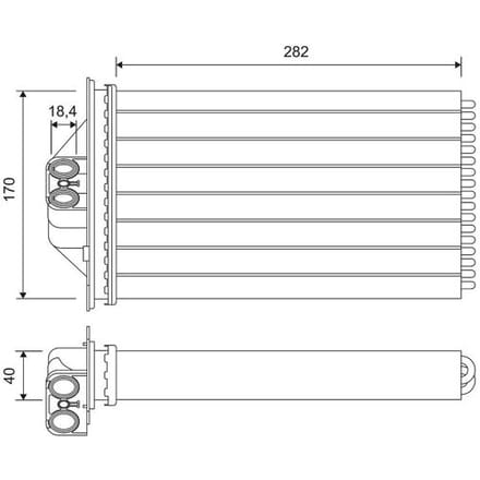 Waterverwarmer VALEO 811698