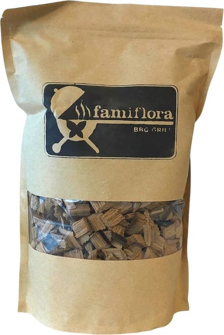 Famiflora BBQ Rooksnippers - Red wine / rode wijn - 1700 ml