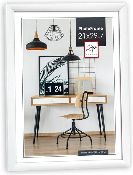 ZEP New Easy wit  DIN A4 21x29,7 kunststof lijst             KW11