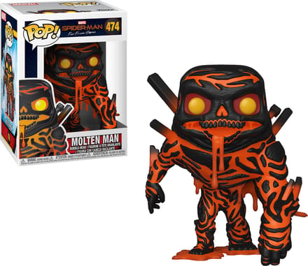 Funko Pop! Spider Man - Far From Home - Molten Man #474 - Verzamelfiguur