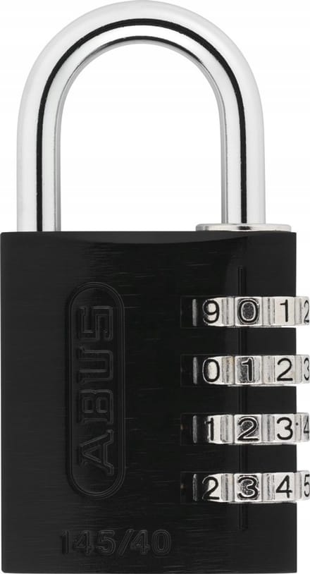 ABUS 724/40 cijferslot zwart - Robuust en kleurrijk