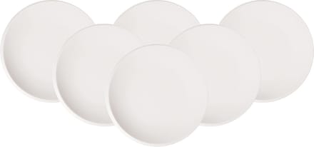 Dinerbord Villeroy & Boch NewMoon Wit Set van 4