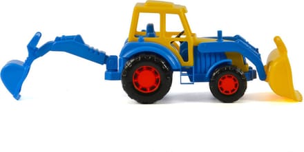 Cavallino Toys Cavallino Tractor with Front Loader Blue