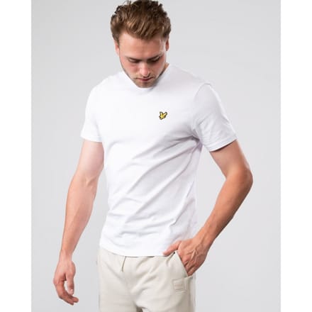 Lyle and Scott T-shirt Wit - Maat M - Heren - Casual T-shirts