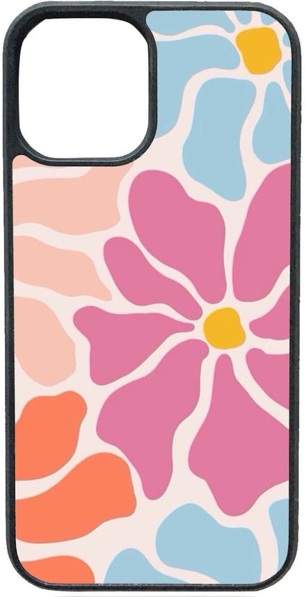 Telefoonhoesje - GEKLEURDE BLOEMEN - Iphone 16 Plus