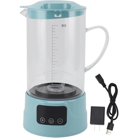 Pichet à eau hydrogénée 1,5L Technologie SPE PEM Écran tactile LED 1500PPb Fabricant d'eau riche en hydrogène L white
