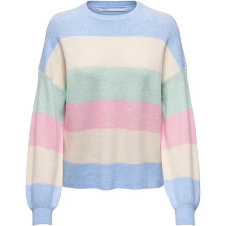 ONLY - ONLATIA L/S STRIPE PULLOV KNT NOOS - Dames - Gebreide truien