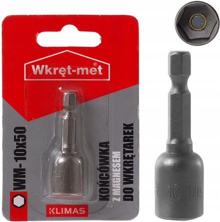 Magnetische HEX Bit 10mm, 50mm Lengte - Robuust & Duurzaam