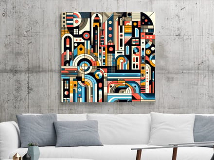 Kunstprint | Wanddecoratie | Forex | 100 × 100 cm