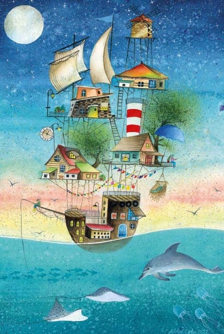 Magnolia puzzel From Sea to the Sky - 1000 stukjes legpuzzel.