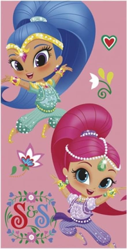 Shimmer and shine - handdoek - strandlaken - 70 x 140 cm