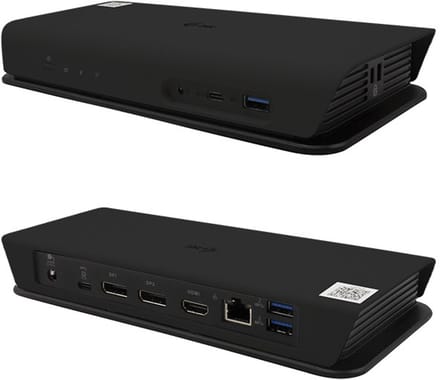 i-tec C31SMARTDOCKPDIT laptop dock & poortreplicator Bedraad USB 3.2 Gen 1 (3.1 Gen 1) Type-C Zwart