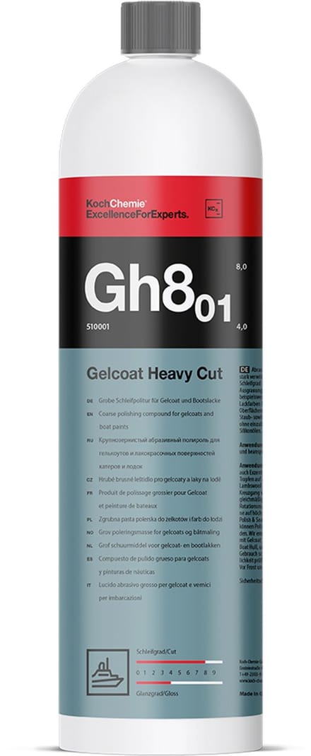 Koch Chemie Gelcoat Heavy Cut 1 liter - Grof polijstpasta