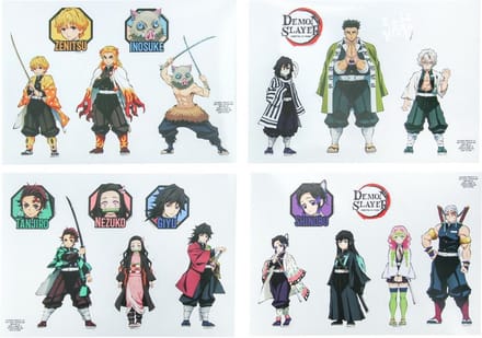 Demon Slayer Gadget Decals - Stickers