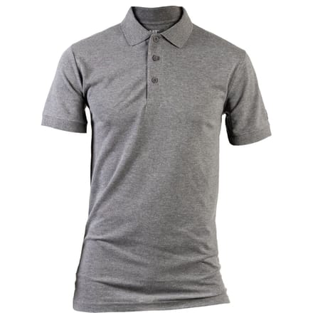 Caterpillar Essentials Katoenen Grijze Polo Shirt voor Mannen