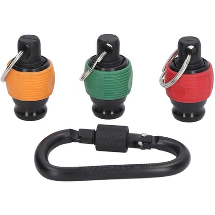 3 STuks 14 inch Schroevendraaier Bit Houder Sleutelhanger Verlengstuk Boor Schroef Adapter met Ring Gesp black