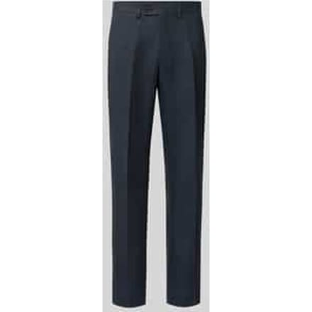 Linnen broek met achterzakken